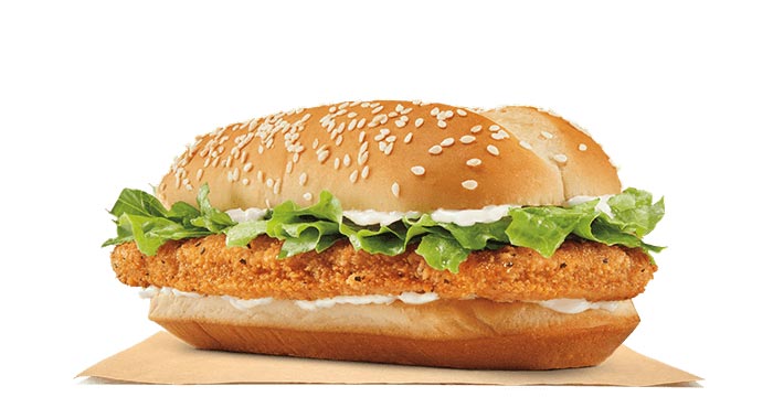 Burger King Crispy Chicken Sandwich